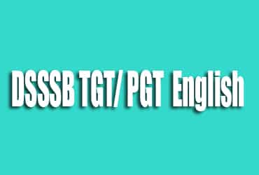 DSSSB TGT/ PGT English Coaching